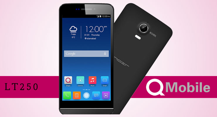QMobile launches cheapest 4G smartphone LT250